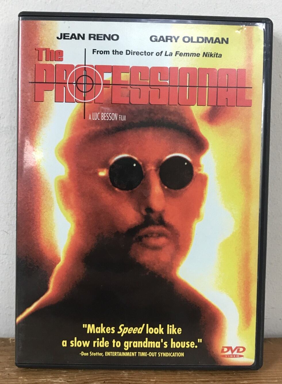 The Professional 1994 Jean Reno Gary Oldman Natalie Portman 1997 DVD Movie